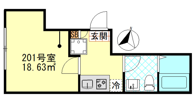 【間取り】 | ブローテ四ツ木
