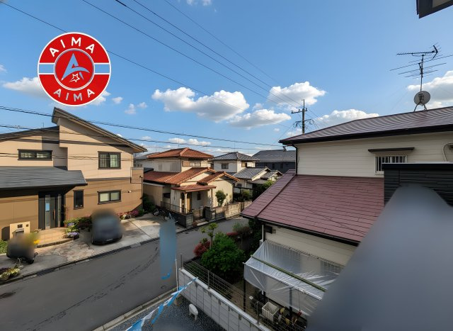 古賀市花見南3丁目第4-1棟（1号棟）の展望|窓から緑が見える物件も魅力的です。