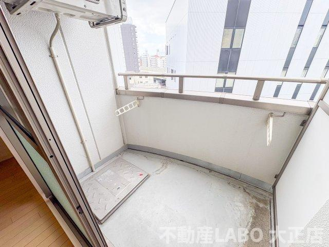 ラ・フォンテ阿波座のバルコニー