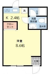 コーポラス手形の間取り