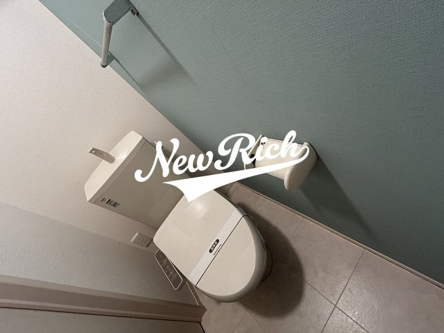 高崎市井野町のアパートのトイレ