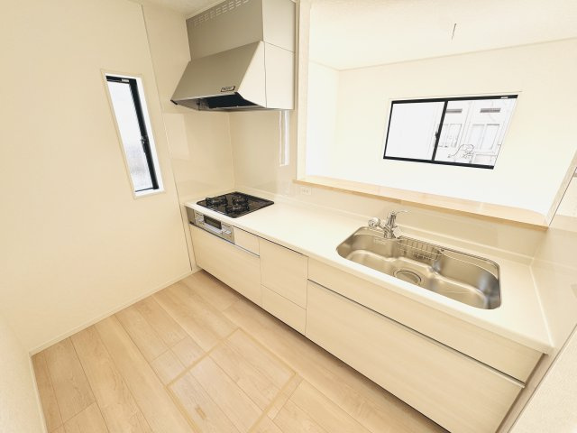 Cradle Garden足利市今福町第1　新築住宅 1号棟のキッチン