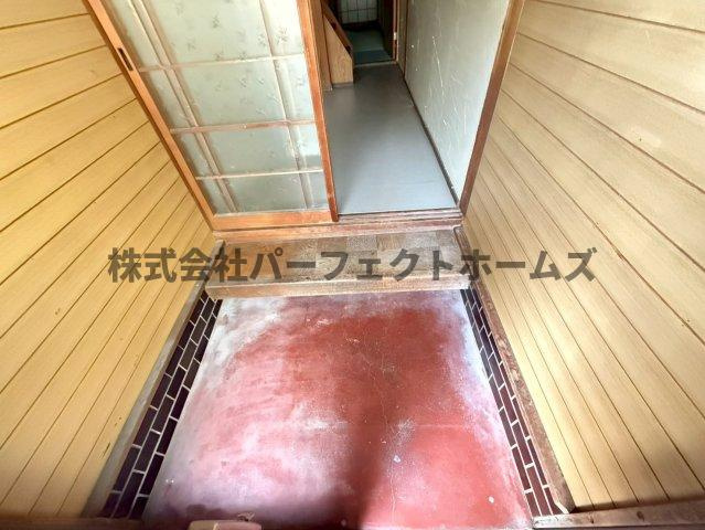 津田元町2丁目テラスハウス　賃貸の玄関|毎日通る玄関はこちらです