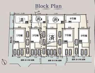 【区画図】 | 新築一戸建て「南足柄市中沼第12」