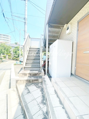 【その他共用部分】 | ハイツタイムⅡ | 敷地内自転車置き場ございます♪