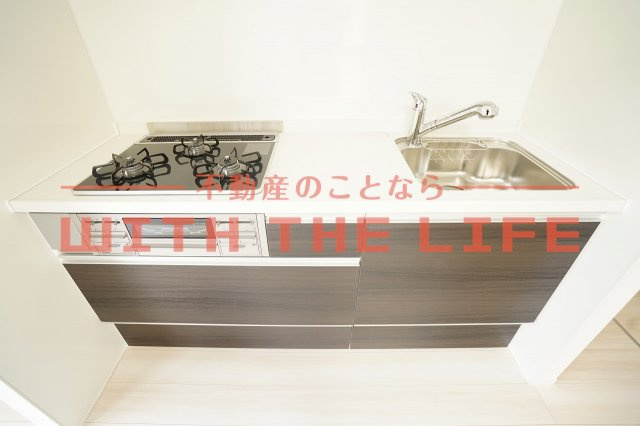 プレミエール御井【キャッシュバック対象物件】のキッチン|お料理しやすいキッチンです