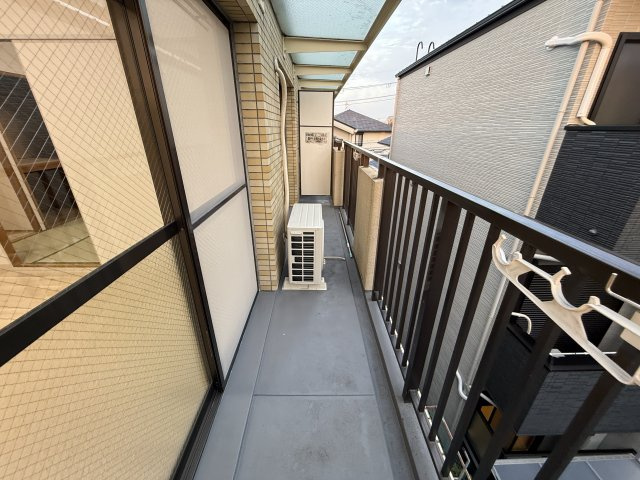 エミネント豊中のバルコニー