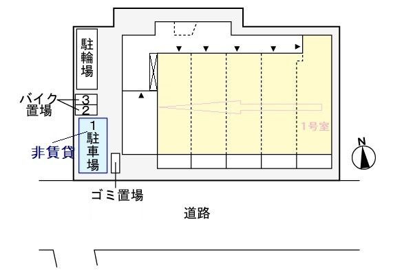 メゾン・ド・プリュネの区画図