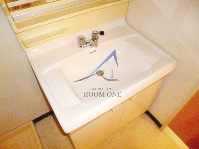 フレール綾瀬３の洗面所|洗面台です。