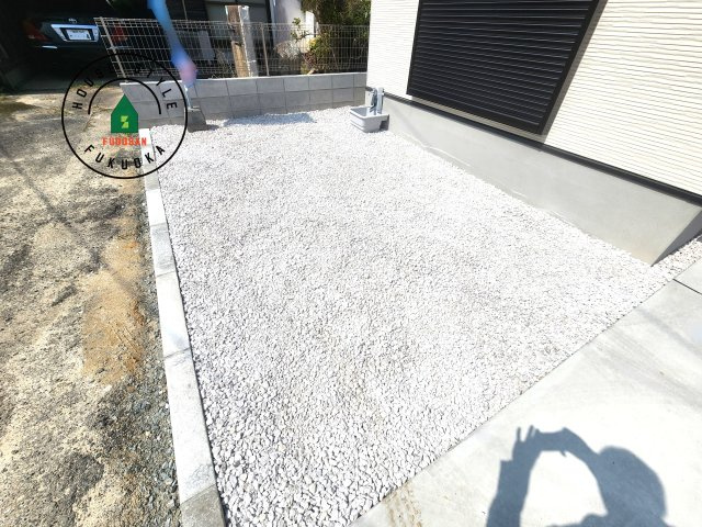 福岡市早良区賀茂2丁目第4-1棟（1号棟）　の庭|お庭で自由な時間を過ごせます。