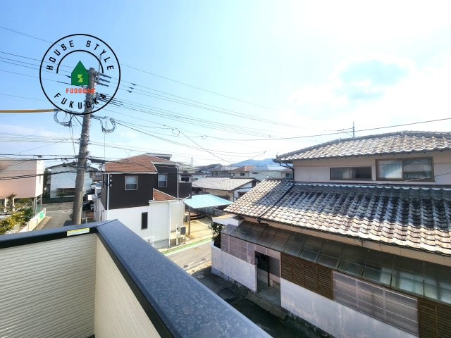 福岡市早良区賀茂2丁目第4-1棟（1号棟）　の展望|窓から緑が見える物件も魅力的です。