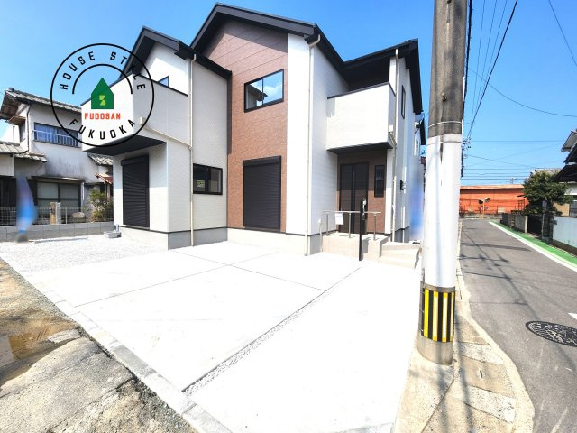 福岡市早良区賀茂2丁目第4-1棟（1号棟）　の前面道路含む現地写真|見学の時間などお気軽にお問い合わせ下さい。