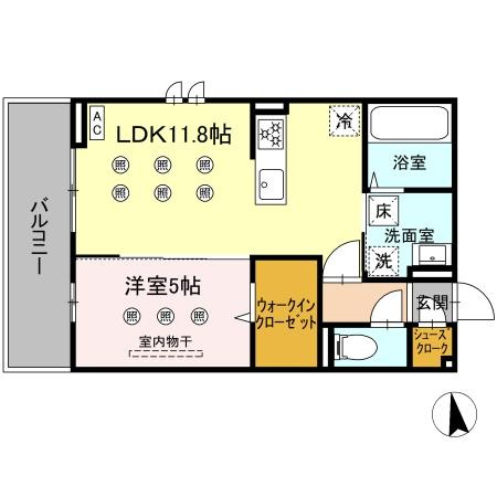 【間取り】 | D-resena Solaire