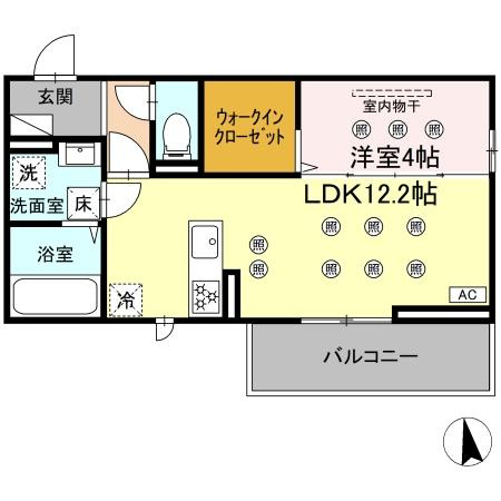 【間取り】 | D-resena Solaire