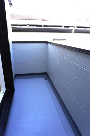 明石市朝霧町2丁目のバルコニー