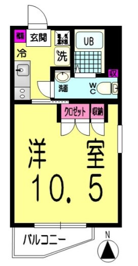 フレイス要町の間取り