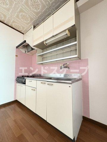 サンハピネスビルのキッチン|高崎、前橋エリアのお部屋探しはエンドスケープまで！お客様の理想お聞かせ下さい♪