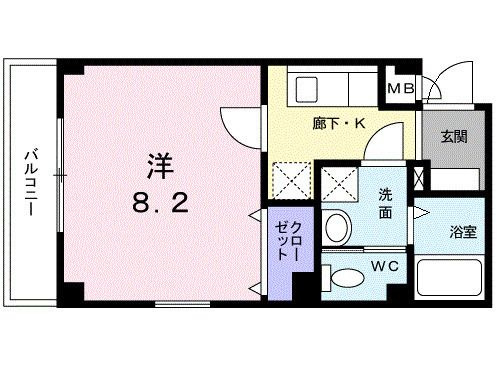 フェリエーラ南砂弐番館の間取り