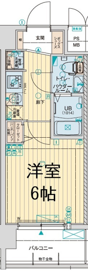 【間取り】 | エグゼ大阪NORTHゲート