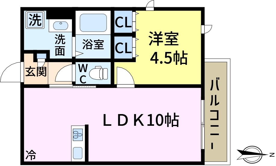 プラネッツの間取り