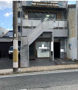 大津市中央２丁目の事務所の外観