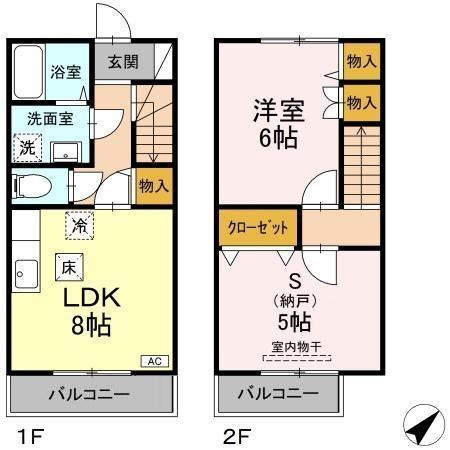ソシアNの間取り