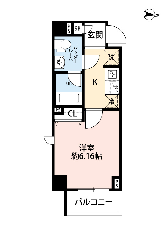 ラ・エテルノ東雪谷の間取り