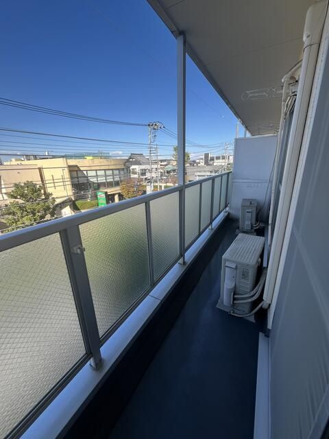 クリアメゾンのバルコニー