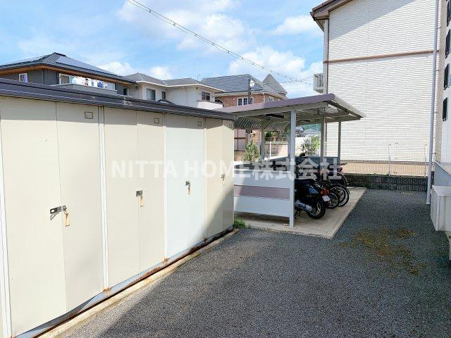 サンヒルズＡのその他|外部トランクは無料で使用可能です！