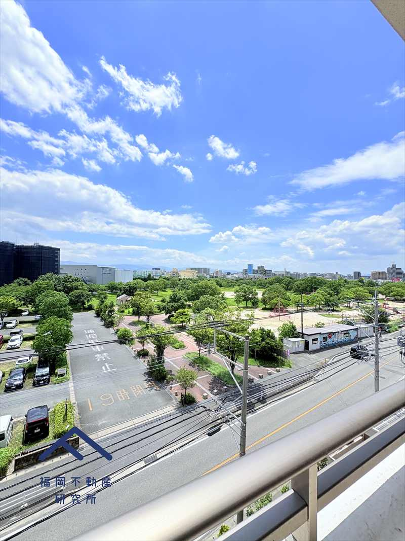 アーサー箱崎公園パークビューの展望