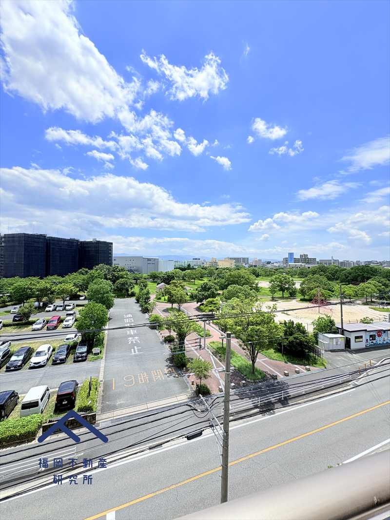 アーサー箱崎公園パークビューの展望