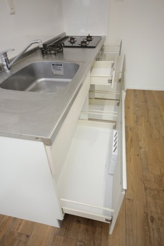 μ's　style（ミューズスタイル）のキッチン