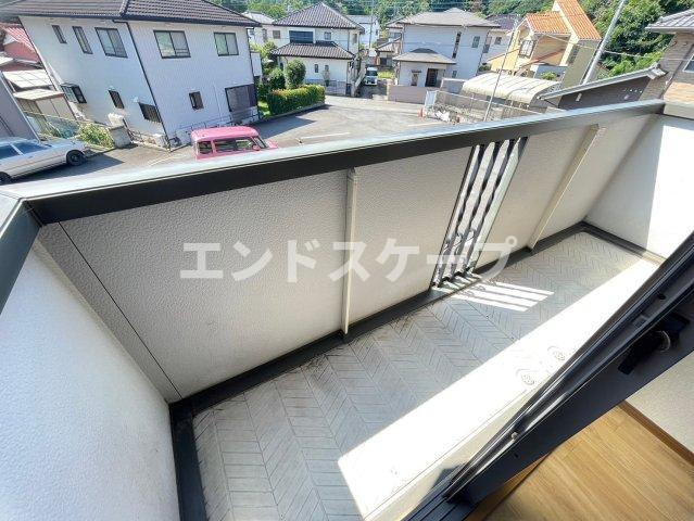 ウィルモア　Ｂのバルコニー|高崎、前橋、伊勢崎エリアのお部屋探しはエンドスケープまで！お客様の理想お聞かせ下さい♪