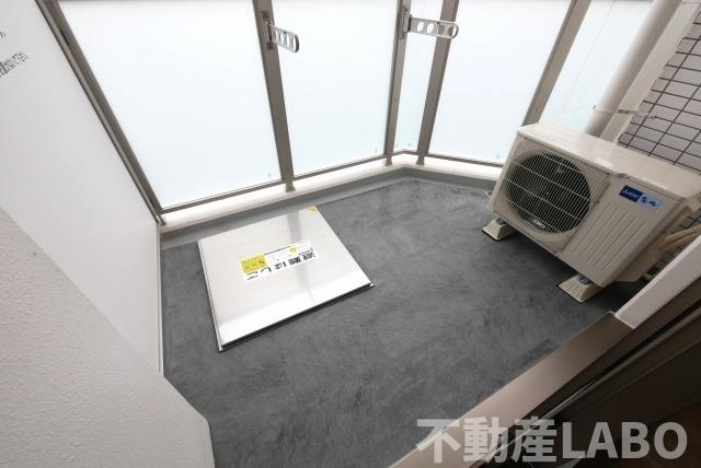 セレニテ難波ミラク参番館のバルコニー