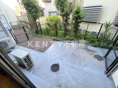 【庭】 | 池上台コーポ | お庭も活用できます