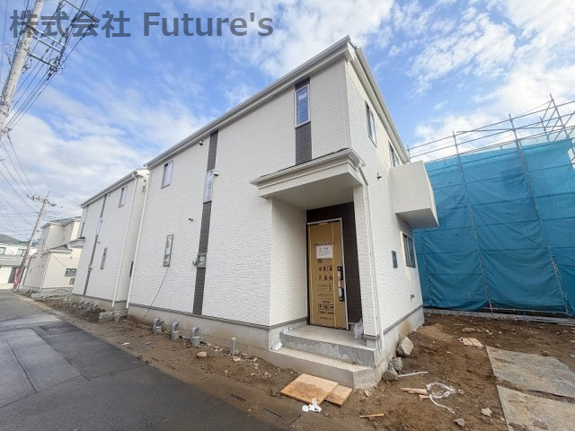 三郷市戸ケ崎5丁目　新築戸建　全10棟　G号棟の外観|現地の写真になります。