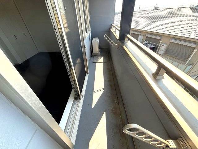 ステラウッド道明寺Ⅱのバルコニー