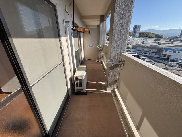 ビアンカ府中のバルコニー