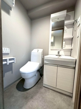 第5荒野ビルの独立洗面台