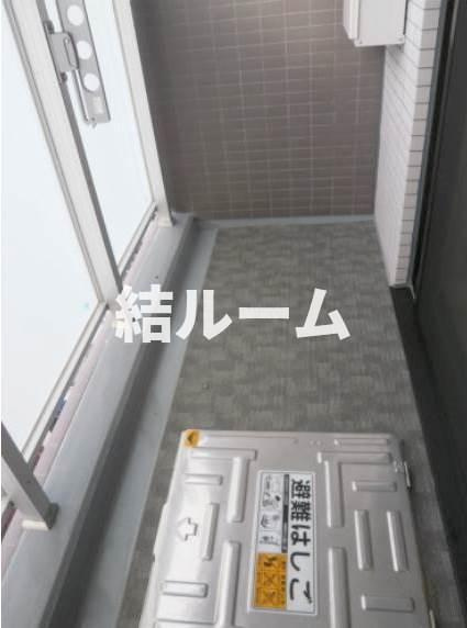 板橋区小茂根１丁目の賃貸マンションのバルコニー