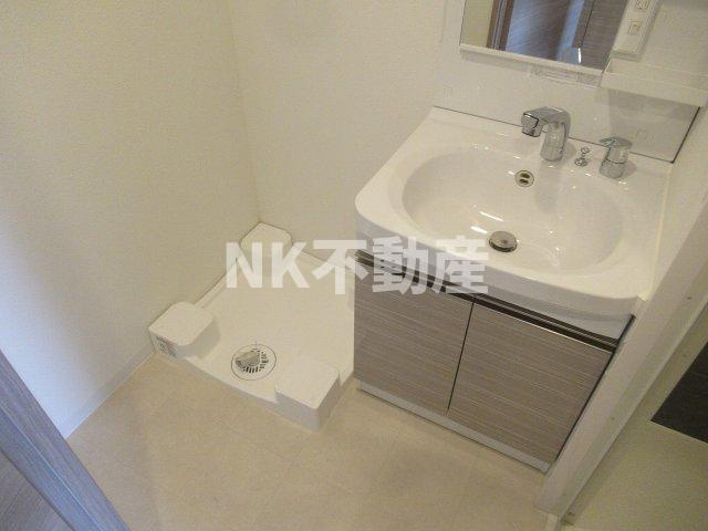 【洗面所】 | S-RESIDENCE小阪azure（河内小阪賃貸） | 洗面所です