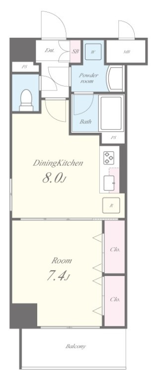 リッツラピスの間取り