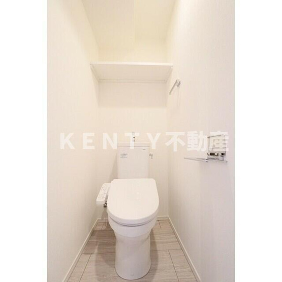【トイレ】 | ＲＪＲプレシア蒲田 | 落ち着いた色調のトイレです