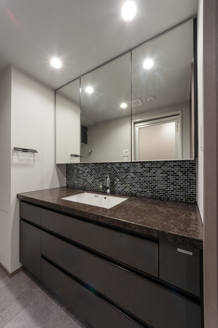 Ｌｅ　ＵｎＤｅｕｘ南青山の洗面所|※写真は同タイプ住戸です。