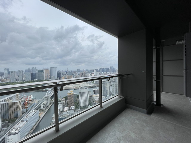 パークタワー勝どき　サウス棟のバルコニー|※写真は同タイプ住戸です。