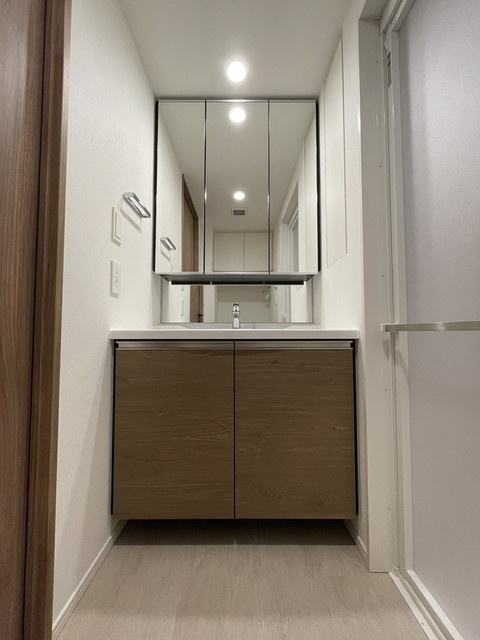 パークタワー勝どき　サウス棟の洗面所|※写真は同タイプ住戸です。