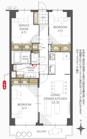 ファミリープラザ宝塚Ｂ棟