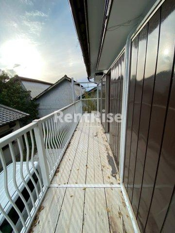 今伊勢町馬寄字郷前戸建てのバルコニー