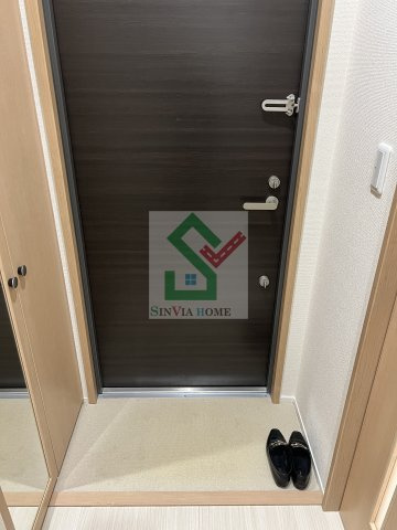 ヴィラデソールの玄関