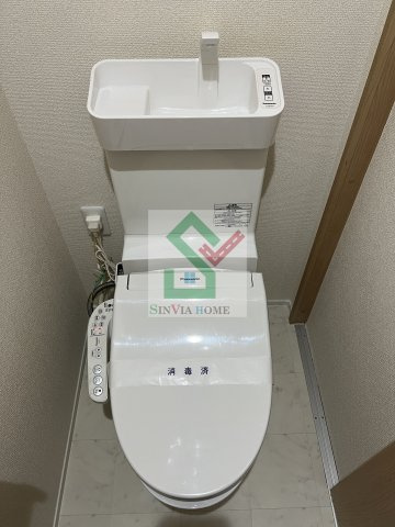 ヴィラデソールのトイレ